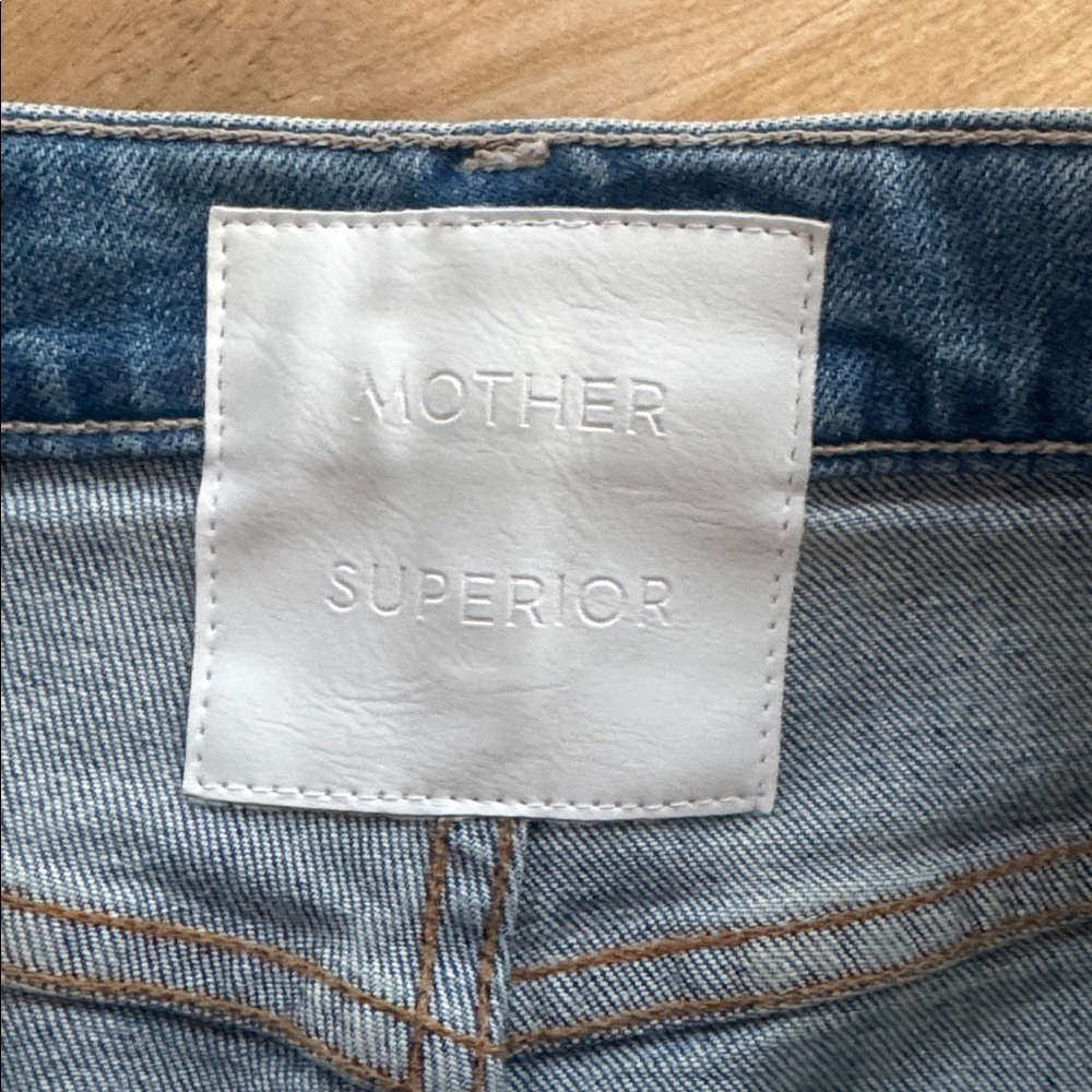 MOTHER The Rambler Zip Hover The Sun And The Sea Jeans Size 31 - Picture 13 of 15